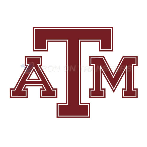 Texas A M Aggies Logo T-shirts Iron On Transfers N6492 - Click Image to Close